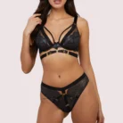 Ellolace Sexy Lace Lingerie Set Luxury 2 Piece Intimate Fantasy Ensemble Female Underwear Complete Erotic Outfits for Women 3