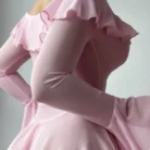 Ellolace Sexy Body Lingerie Women Flare Sleeve Baby Dolls Ladies Ruffled Sweet Girl Transparent Mini Dress Erotic Costume 5