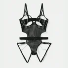 Ellolace Sexy Adult Bodysuit for Women Crotchless Fantasy Sissy Night Hot Uncensored Call of the Night Clip Sexy Clothes 6