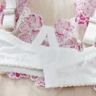 Sexy Hot Lace Women's Ethical Underwear Ellolace Lingeries See Through Intimate Complete 2 Pieces Set Beautiful Matching Bra Set 4