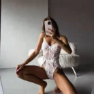 Ellolace Sexy Female Bodysuit Romantic Heart Embroidery Lace Sissy Slimmer Hollow Back Gothic Wedding Bachelorette Outfit 6